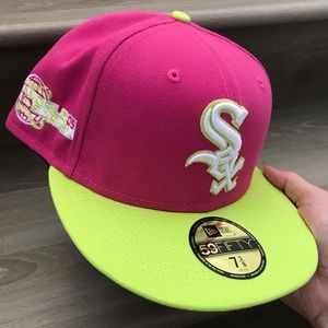 New Era Chicago White Sox 2005 World Series Beetroot 59FIFTY Fitted Hat 7 3/8